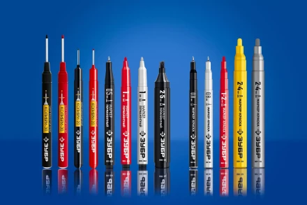 ЗУБР Колибри-30 черный, наконечник L 30 мм,  2.8 мм, перманентный маркер для отверстий (06338-2) купить в Кургане