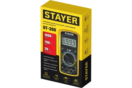 Цифровой мультиметр STAYER DT-300 (45321) купить в Кургане