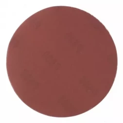 Круг абразивный на ворсовой подложке под липучку P 280 125 мм 10 штук MATRIX 73872