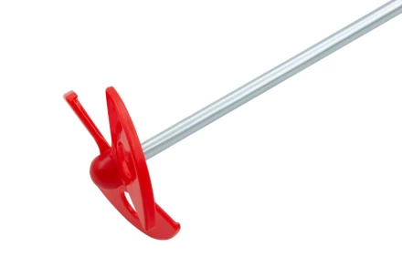 Миксер для красок Denzel, 60 х 6 х 350 мм, цилиндрический хвостовик, 848297 купить в Кургане