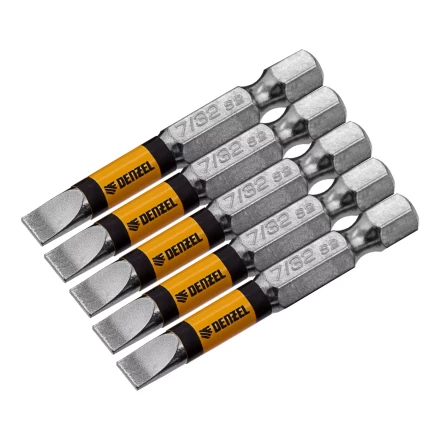 Бита SL5,5x50, 5 шт. Denzel 7711312 купить в Кургане