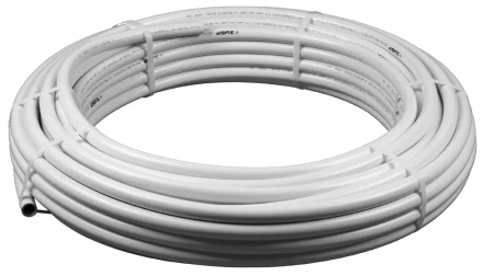 Труба металлопластиковая ЗУБР, 26мм, толщ. стенки 3мм, мет. слоя 0,3мм, макс. давл/10атм при т-ре 95 град, 50 м 51455-26-50 купить в Кургане