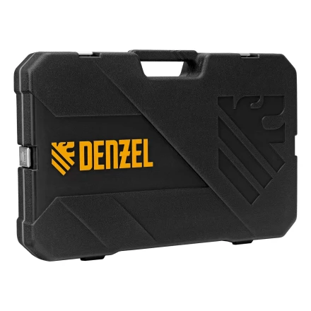 Набор инструментов Denzel 15807, 1/2&quot;, 1/4&quot;, 3/8&quot;, CrV, S2, пластиковый кейс, 216 предметов купить в Кургане