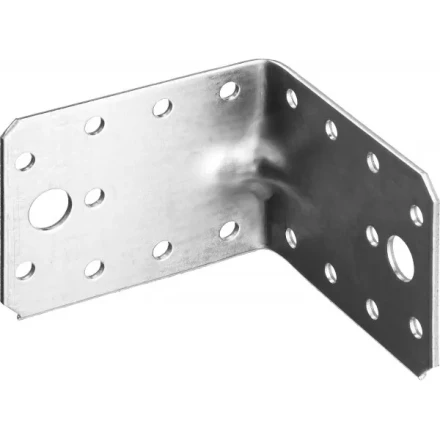 Крепежный угол ЗУБР &quot;МАСТЕР&quot; усиленный, 65х90х90мм, 1шт 310116-65-090 купить в Кургане