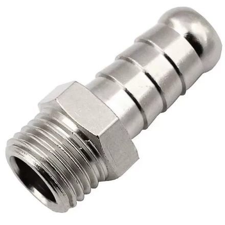 Штуцер наружная резьба 1/2&quot; - ёлка d8 мм купить в Кургане