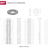 Шайба DIN 125A, 12 мм, 8 шт, оцинкованная, ЗУБР 303806-12 купить в Кургане