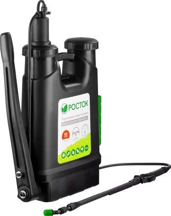 Опрыскиватель садовый РОСТОК, ранцевый, телескопический удлинитель, 11л 425219 купить в Кургане