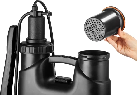 Опрыскиватель садовый РОСТОК, ранцевый, телескопический удлинитель, 11л 425219 купить в Кургане