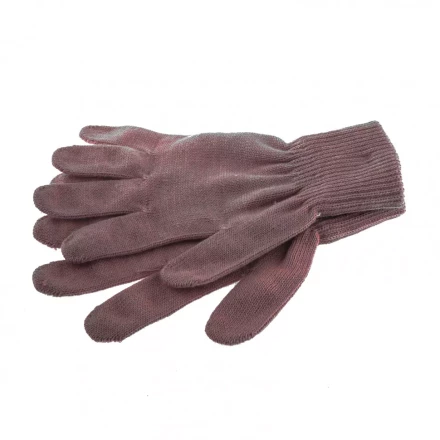 Перчатки трикотажные акрил коралл двойная манжета Россия Сибртех 68678 купить в Кургане