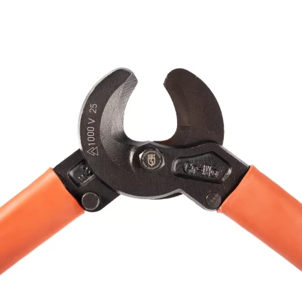 Ножницы диэлектрические КВТ НКи-25 для резки кабеля с ленточной броней до 25 мм (101966) купить в Кургане