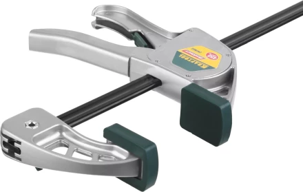 Струбцина &quot;EcoKraft&quot; ручная пистолетная, KRAFTOOL 32228-45, металлический корпус, 450/650мм, 200кгс 32228-45 купить в Кургане