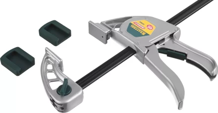 Струбцина &quot;EcoKraft&quot; ручная пистолетная, KRAFTOOL 32228-45, металлический корпус, 450/650мм, 200кгс 32228-45 купить в Кургане