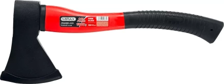 Топор MIRAX со стеклопластиковой обрезиненной рукояткой, 1,0кг 20601-10_z01 купить в Кургане