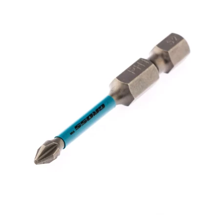 Набор бит торсионных PH1x50 мм для ударных шуруповертов 2 шт. Gross 11485 купить в Кургане