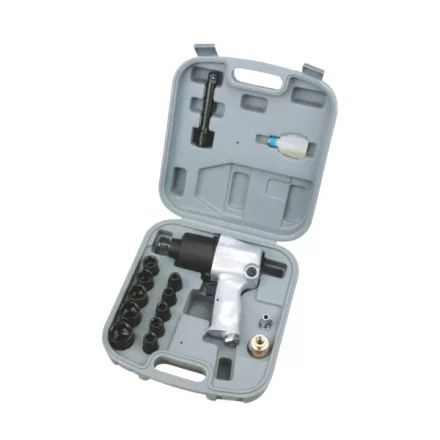 Гайковерт пневматический 1/2&quot; 610 Нм ELITECH с кейсом и набором головок купить в Кургане