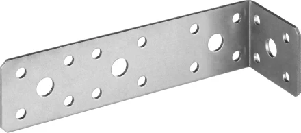 ЗУБР УКА-2.0, 35 x 40 x 140 x 2 мм, цинк, асимметричный крепежный уголок (310156-35) купить в Кургане