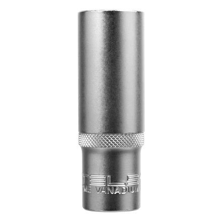 Головка торцевая удлиненная, 18 мм, шестигранная, CrV, под квадрат 1/2 Stels 13881 купить в Кургане