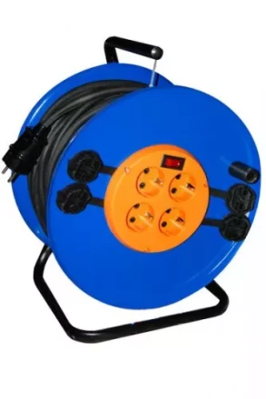 Удлинитель электрический силовой мет.катушка 40м 4 роз ЭНКОР 69582 купить в Кургане