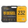 Набор инструментов Denzel 15808, 1/2", 3/8", 1/4", CrV, S2, пластиковый кейс, 232 предмета купить в Кургане