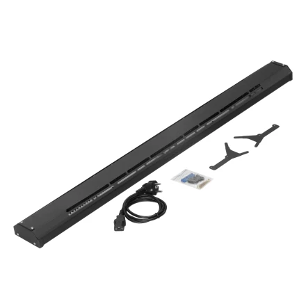 Конвектор электрический плинтусный Denzel ATRIC-450, 230 В, 450 Вт, ТЭН, черный 98136 купить в Кургане