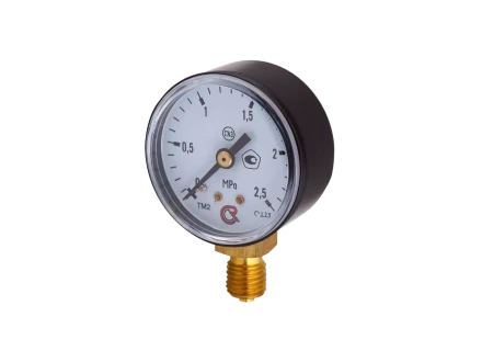 Манометр ТМ-210Р  2,5МРа  M12x1,5 2,5 ГАЗ ч/к  Сварог купить в Кургане