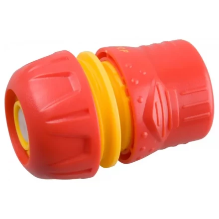 Cоединитель GRINDA пластмассовый c автостопом и запирающим механизмом, 3/4&quot; 8-426332 купить в Кургане