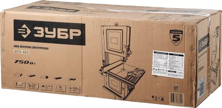 Пила ЗУБР ленточная 305мм 750Вт ЗПЛ-305 серия МАСТЕР купить в Кургане