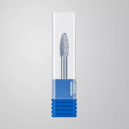 Зубр Твердосплавная борфреза H - пламя, 8 х 20 мм, радиус 1.5 мм (28807-8-20) купить в Кургане
