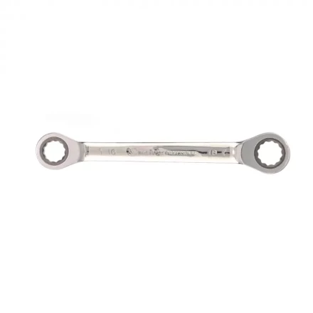 Ключ накидной трещоточный Matrix 16 x 18 мм зеркальный хром 14510 купить в Кургане