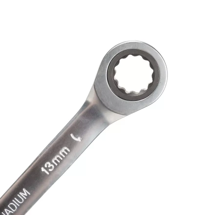 Набор гаечных комбинированных трещоточных ключей КВТ НТК-6 (8–17 мм), 6 шт. (91948) купить в Кургане