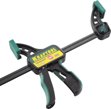 Струбцина &quot;EcoKraft&quot; ручная пистолетная, KRAFTOOL 32226-60, пластиковый корпус, 600/800мм, 150кгс 32226-60 купить в Кургане