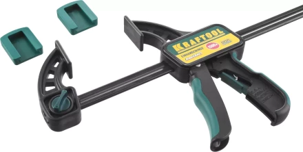 Струбцина &quot;EcoKraft&quot; ручная пистолетная, KRAFTOOL 32226-60, пластиковый корпус, 600/800мм, 150кгс 32226-60 купить в Кургане