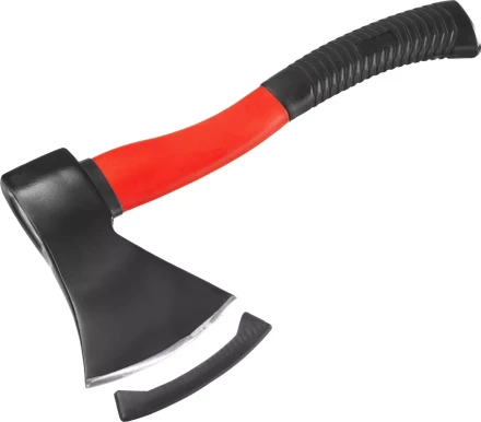 Топор MIRAX со стеклопластиковой обрезиненной рукояткой, 0,8кг 20601-08_z01 купить в Кургане