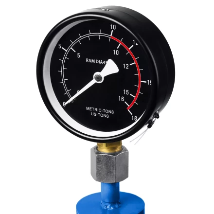 ЗУБР ПГН-10, 10 т, гидравлический пресс с гидронасосом и манометром, Профессионал (43072-10) купить в Кургане