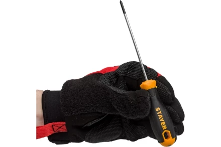 Отвертка STAYER "MASTER", двухкомпонентная рукоятка, магнитный наконечник, PH0x100мм 2510-0-10_z03 купить в Кургане