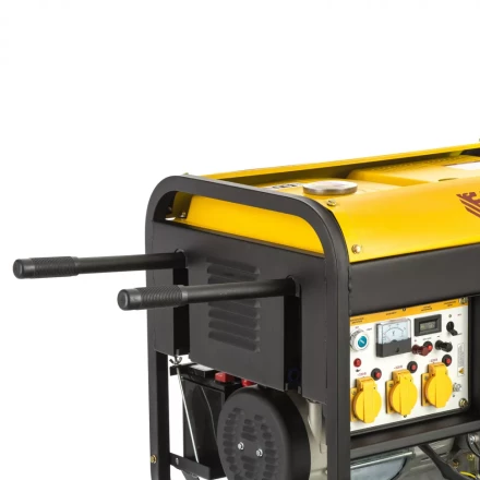 Генератор дизельный DENZEL DD6300Е электростартер 94657 купить в Кургане