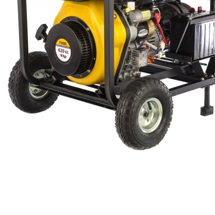 Генератор дизельный DENZEL DD6300Е электростартер 94657 купить в Кургане