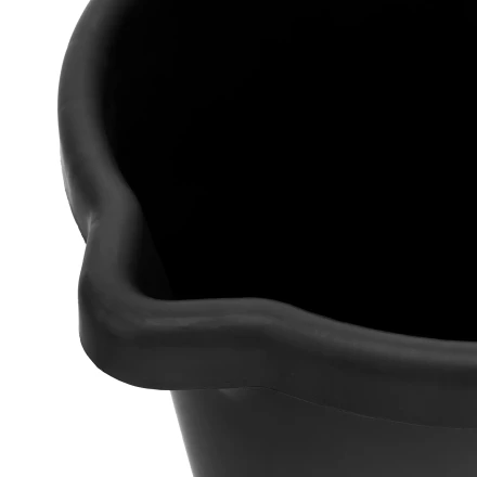 Ведро строительное пластмассовое, 12 л, высокопрочное с носиком Сибртех 81478 купить в Кургане