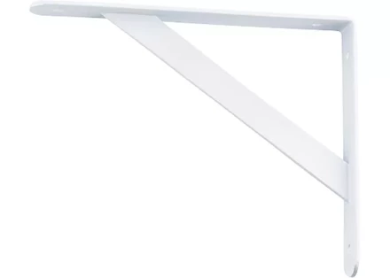 Кронштейн усиленный 400х280х30х4 мм белый СИБРТЕХ 94047 купить в Кургане