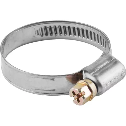 Хомуты ЗУБР &quot;ЭКСПЕРТ&quot;, нерж. сталь, накатная лента 9 мм, 35-50 мм, 5 шт 3787-35-50 купить в Кургане