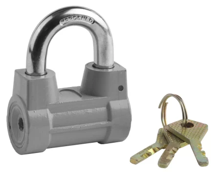 Замок навесной STAYER &quot;MASTER&quot; облегченный, дисковый механизм секрета, 60мм 37149-60 купить в Кургане