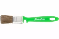 Кисть флейцевая "РАБОТЫ ПО ДЕРЕВУ"  25*10 мм  MATRIX Color Line 83371
