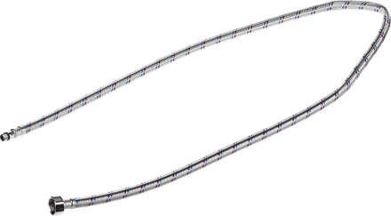 Подводка гибкая STAYER для воды к смесителям, оплетка из нерж стали, укороченная, г/ш 1/2&quot; - 1,2м 51016-120 купить в Кургане