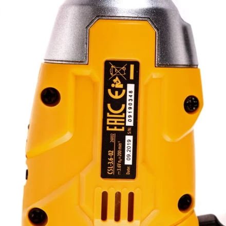 Аккумуляторная отвертка CDL-3,6-02 Denzel 26002 купить в Кургане