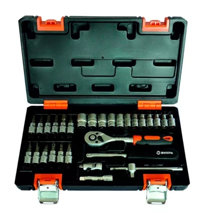 Набор инструментов Вихрь 1/4&quot; 29 предм кейс купить в Кургане