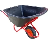 Тачка строительная 110 л 200 кг "Антиудар" одноколёсная с пневмоколесом 1023977 купить в Кургане