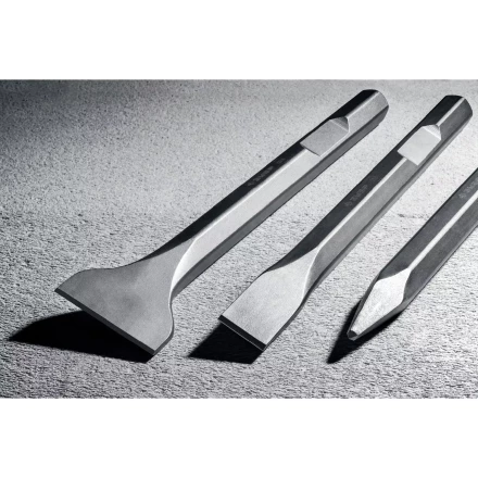 ЗУБР БУРАН, 35 х 400 мм, HEX 28, плоское зубило (29380-35-400) купить в Кургане