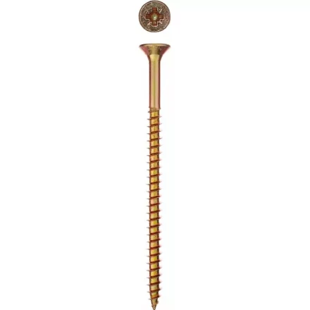 Шурупы ЗУБР &quot;МАСТЕР&quot; по дереву желтопассивированные, 4.0x15мм, 65шт 300396-40-015 купить в Кургане