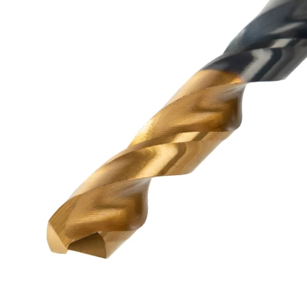 Набор сверл по металлу, 2-3-4-5-6-8 мм, HSS-Tin, Golden Tip, 6 шт Denzel 72300 купить в Кургане