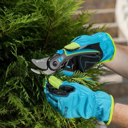 Секатор с наковальней Palisad, 205 мм, регулировка захвата, алюминиевые рукоятки, Luxe 60475 купить в Кургане